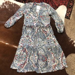 Flowy Zara Paisley Dress